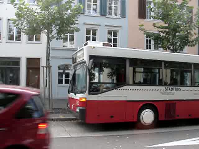 Hier sind zwei Busse in Winterthur zu sehen. Als erstes den MB 405GTZ und zum zweiten MB 530 Citaro.