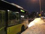Mercedes-Citaro auf der Linie 269 nach Mggelschchenweg und Mercedes-Gelenkbus auf der Linie 108 nach S+U Bahnhof Lichtenberg an der Haltestelle Chemnitzer Strae/Jgerstrae.(14.2.2010)