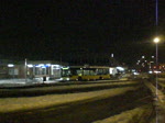 Mercedes-Citaro auf der Linie 162 nach S-Bahnhof Adlershof am S-Bahnhof Flughafen Berlin-Schnefeld.(13.2.2010)