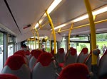 Mitfahrt im neuen Citaro LE der Hochbahn Wg.6031 auf der Linie 36 vom Berner Herrweg �ber Busbrookh�he zum Zamenhofweg.