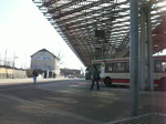 MAN-Eindecker auf der Linie 617 nach Rottmersleben am Hauptbahnhof/ZOB.(22.3.2010)  ...