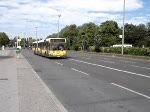 MB O405 Gelenkomnibus der BVG in Berlin Spandau  ...