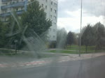 Mitfahrt im Mercedes-Gelenkbus auf der Linie 195 von der Haltestelle Suhler Stra�e zur Haltestelle Erholungspark Marzahn.(28.8.2010)