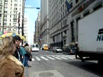 new-york-city-mta/119/ein-gmc-rts-rapid-transit-seriesbus-an Ein GMC-RTS (Rapid Transit Series)Bus an der Wall Street Richtung South Ferry. Aufgenommen am 08.04.08