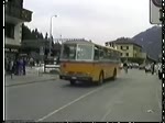 Postbus in Klosters Anfang der 1990er Jahre.