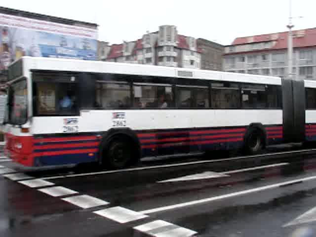 Ein Bus in Szczecin. Aufgenommen am 11.08.07