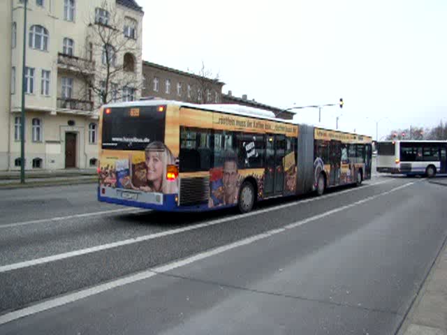 Ein MB Citaro der HVG auf der Linie 638/639 nach Berlin Spandau. Aufgenommen am 27.12.2007