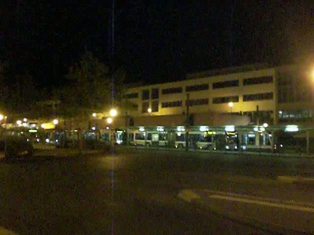 MAN-Doppeldecker auf der Linie N16 am Potsdamer Hauptbahnhof.