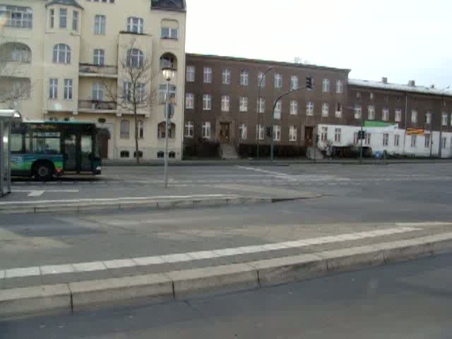 MB Citaro der VIP am Bahnhof Potsdam Hbf. Aufgenommen am 26.12.2007