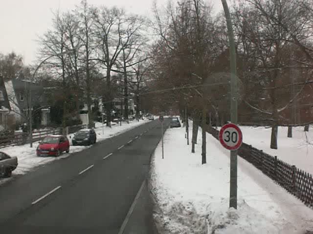 Mitfahrt in einem MAN-Doppeldecker auf der Linie M19 von der Haltestelle Herbertstrae bis zur Haltestelle Erdener Strae.