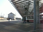 MAN-Eindecker auf der Linie 617 nach Rottmersleben am Hauptbahnhof/ZOB.(22.3.2010)