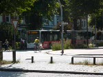 Wg.372 vom Typ MB Citaro G vom Stadtverkehr Lbeck macht Werbung fr die DGB auf der Linie 16 nach Krummesee und Wg.375 vom Typ MB Citaro G mit Werbung fr Landwege auf der Linie 5 nach Herrenburg Bahnhof am Zob Lbeck.