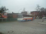 Ein Neißeverkehr Bus am 22.02.08 am Busbahnhof Forst (Lausitz) .