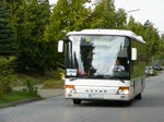 Setra 315NF von Hrmann und Wg.0367 vom Typ MB Citaro der PVG mit Lotto Werbung als Shuttel fr den Airbus Familientag in Finkenwerder.