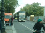 Bus der Berlin City Tour am 2.10.08 auf der Strae  Unter den Linden  .