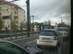 Mitfahrt im Solaris-Gelenkbus auf der Linie 156 von der Haltestelle Prenzlauer Allee/Ostseestrae zur Haltestelle Caligaryplatz.(21.10.2010)