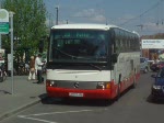 Der Bus Nr.456 (Merzedes-Benz O 404-RHL)am Cottbuser Bahnhof .(27.04.08)