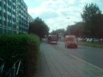 Bus 273 ist am 23.08.08 in Cottbus-Ströbitz unterwegs .