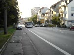 Der letzte MAN SG 292 bei Mit.Bus fhrt die Licher Strae zum Lutherberg hoch, whrend er auf dem Weg zum Eichendorffring war.