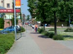 Ein Neoplan Jumbocruiser und ein MB Kleinbus in Speyer.