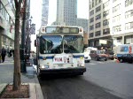 New Flyer Industries D60HF, 2 Blocks vom Chrysler Building entfernt.